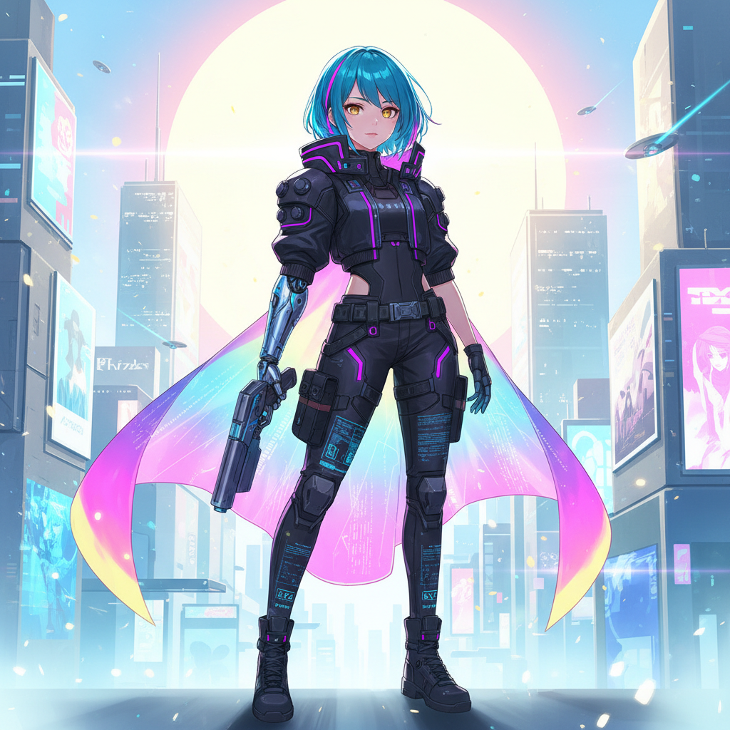 魔法少女变身特效